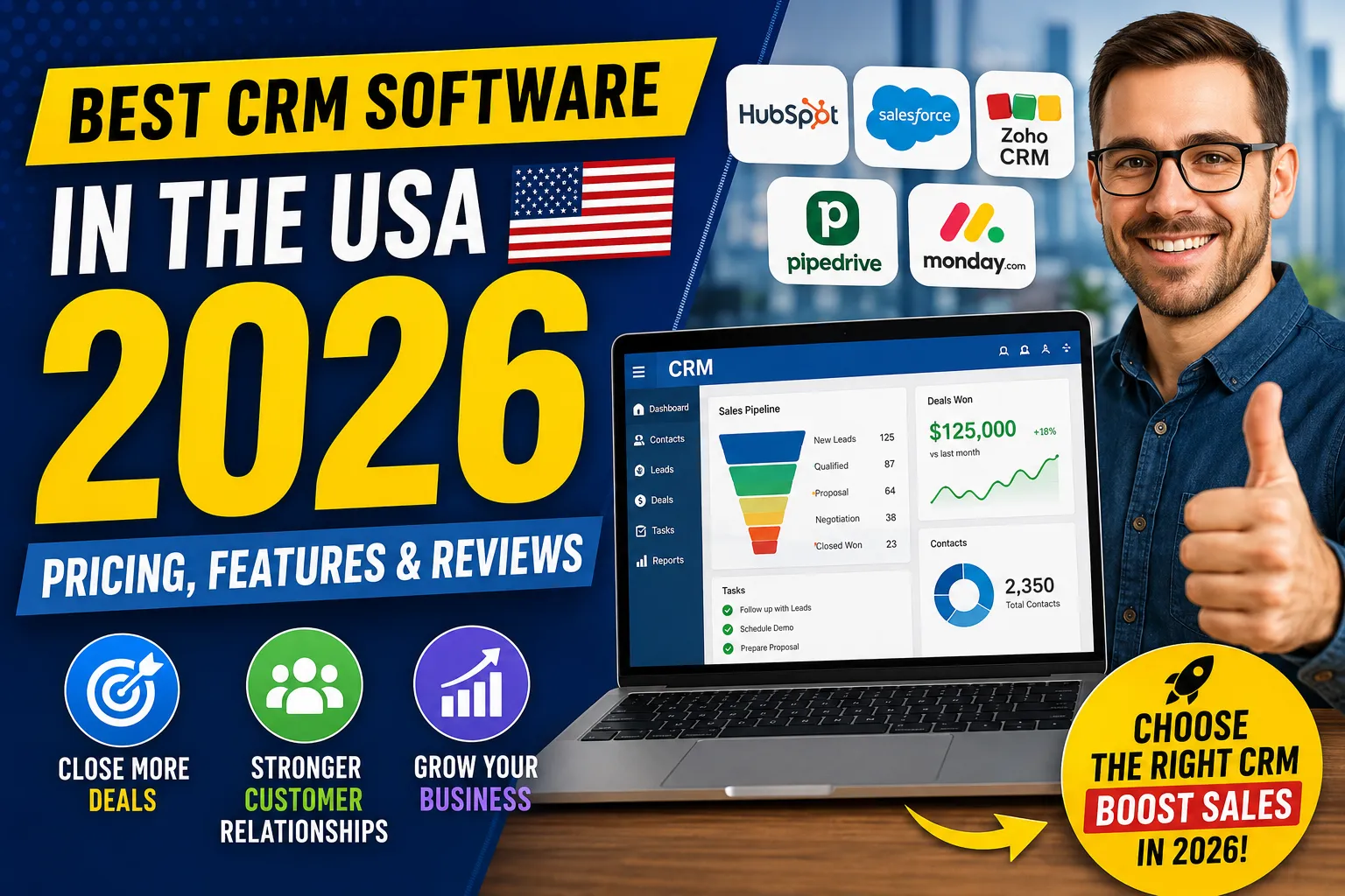 Best CRM Software in the USA 2026